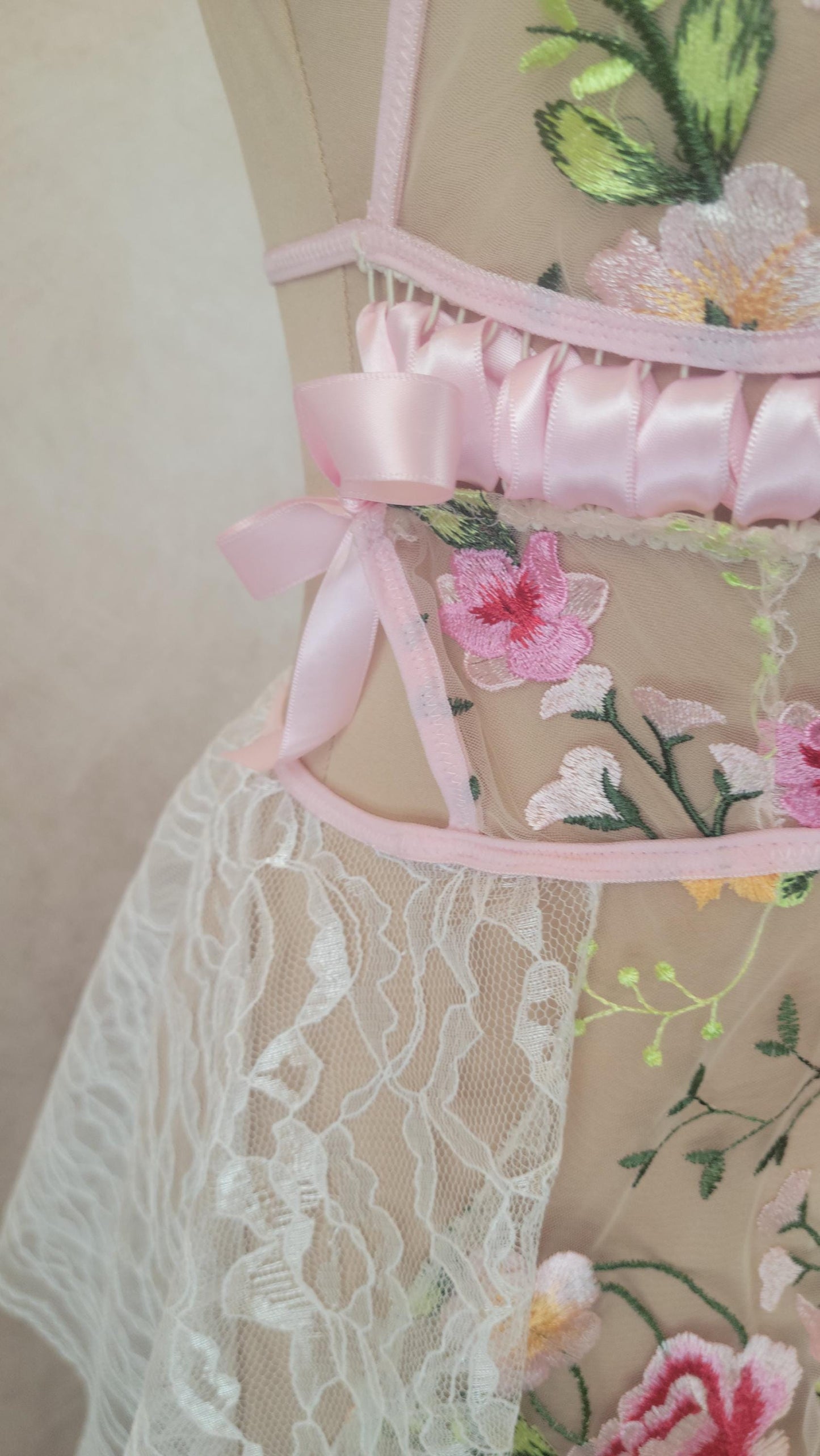 Floral Fantasy FairyCore - Dress