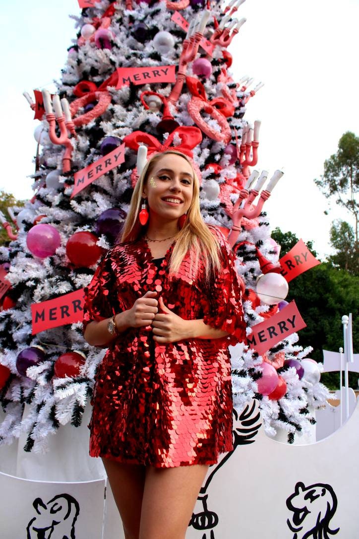 Red Planet Sequin Kimono