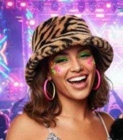 Fluffy Faux Fur Bucket Hat Lined - 6 Different Patterns
