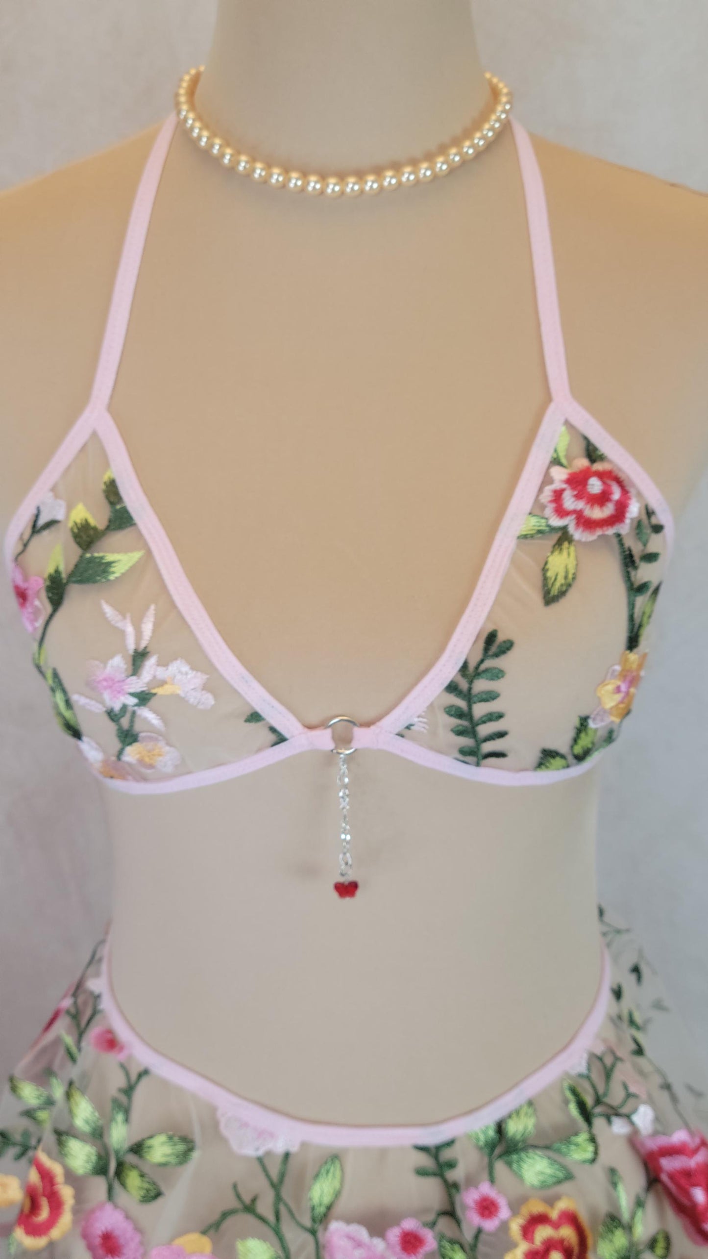 Floral Fantasy FairyCore Tops