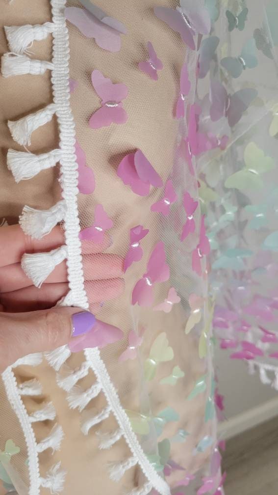 Rainbow Flutter Kimono