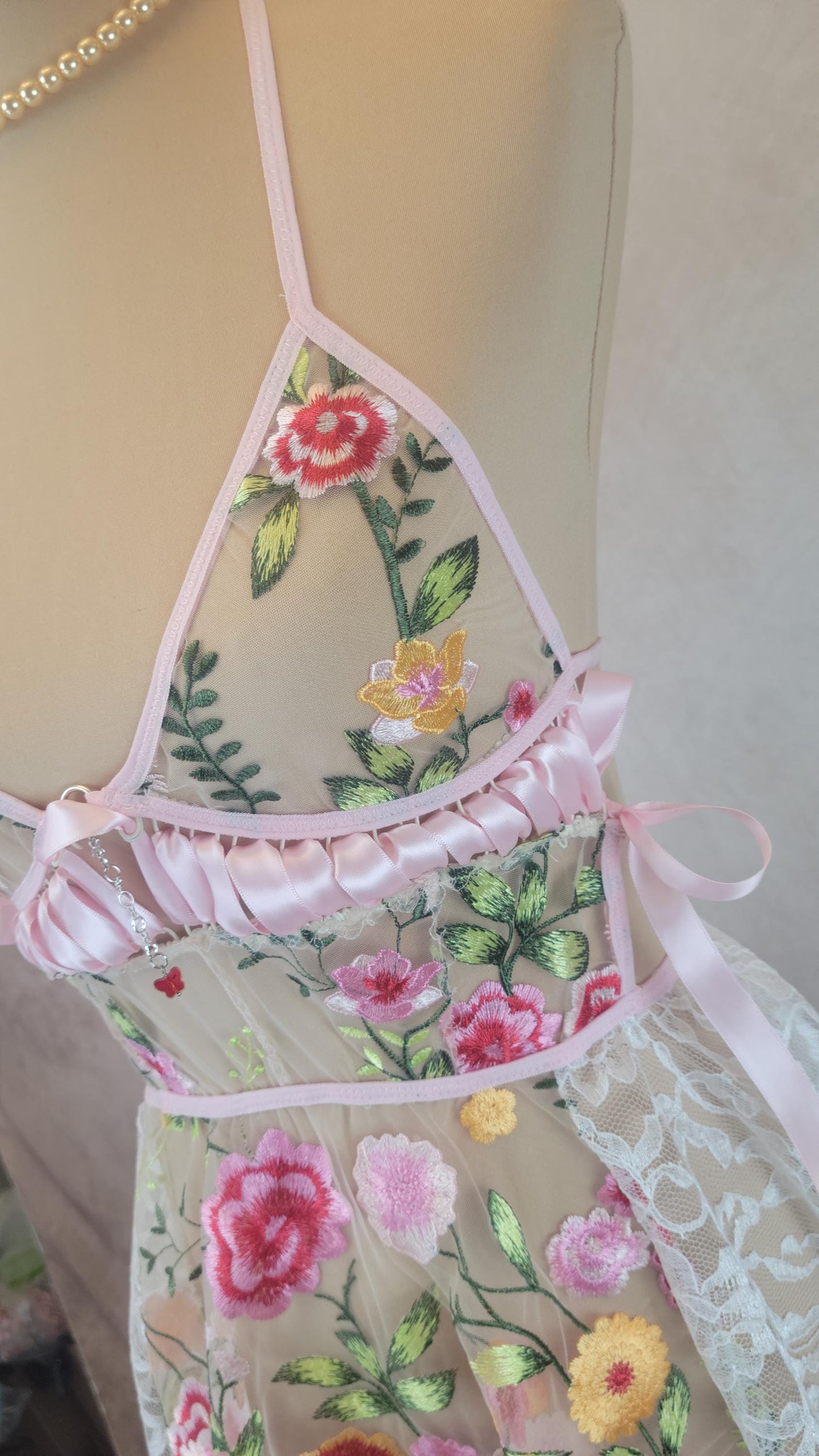 Floral Fantasy FairyCore - Dress