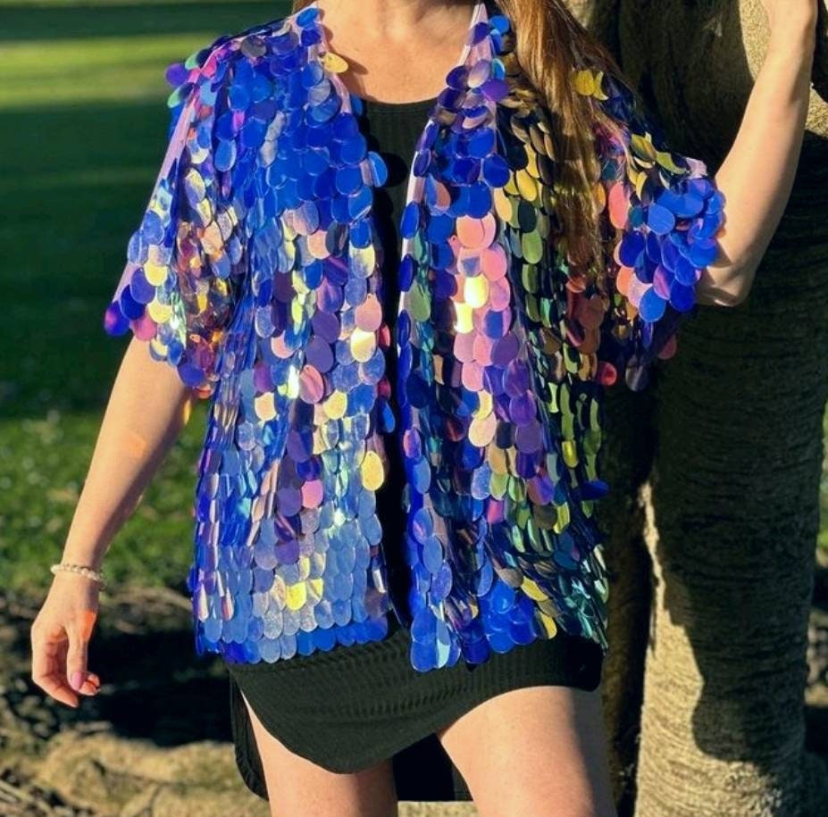 Purple Passion Jumbo Sequin Jacket