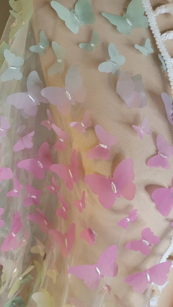 Rainbow Flutter Kimono